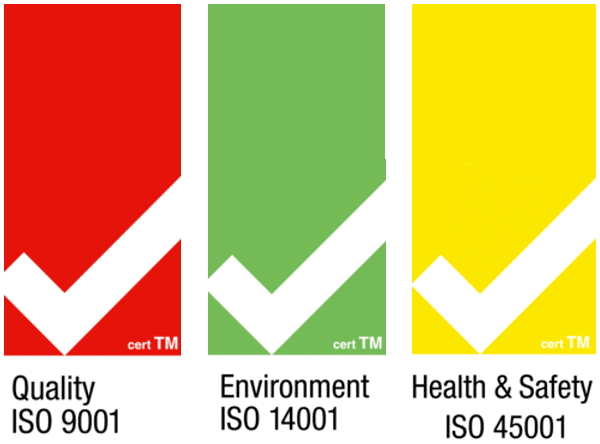 ISO 9001, 14001 & 45001
